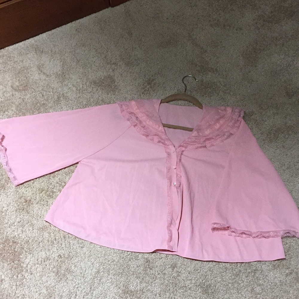 Bed jacket, nylon Tricot